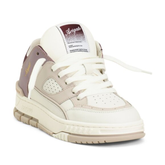 AXEL ARIGATO Handmade In Portugal Leather Area Lo Sneakers